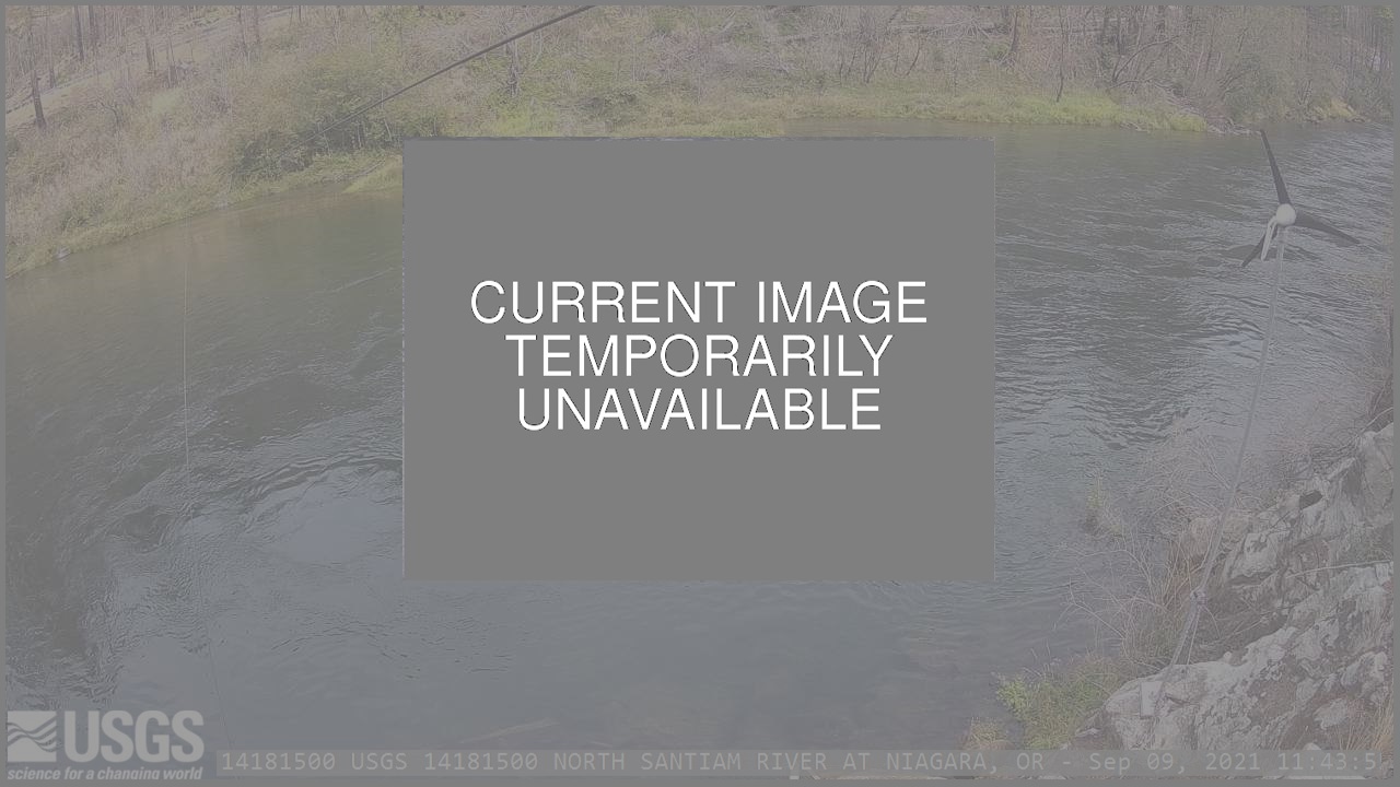 Recent Image of USGS 14181500 NORTH SANTIAM RIVER AT NIAGARA, OR