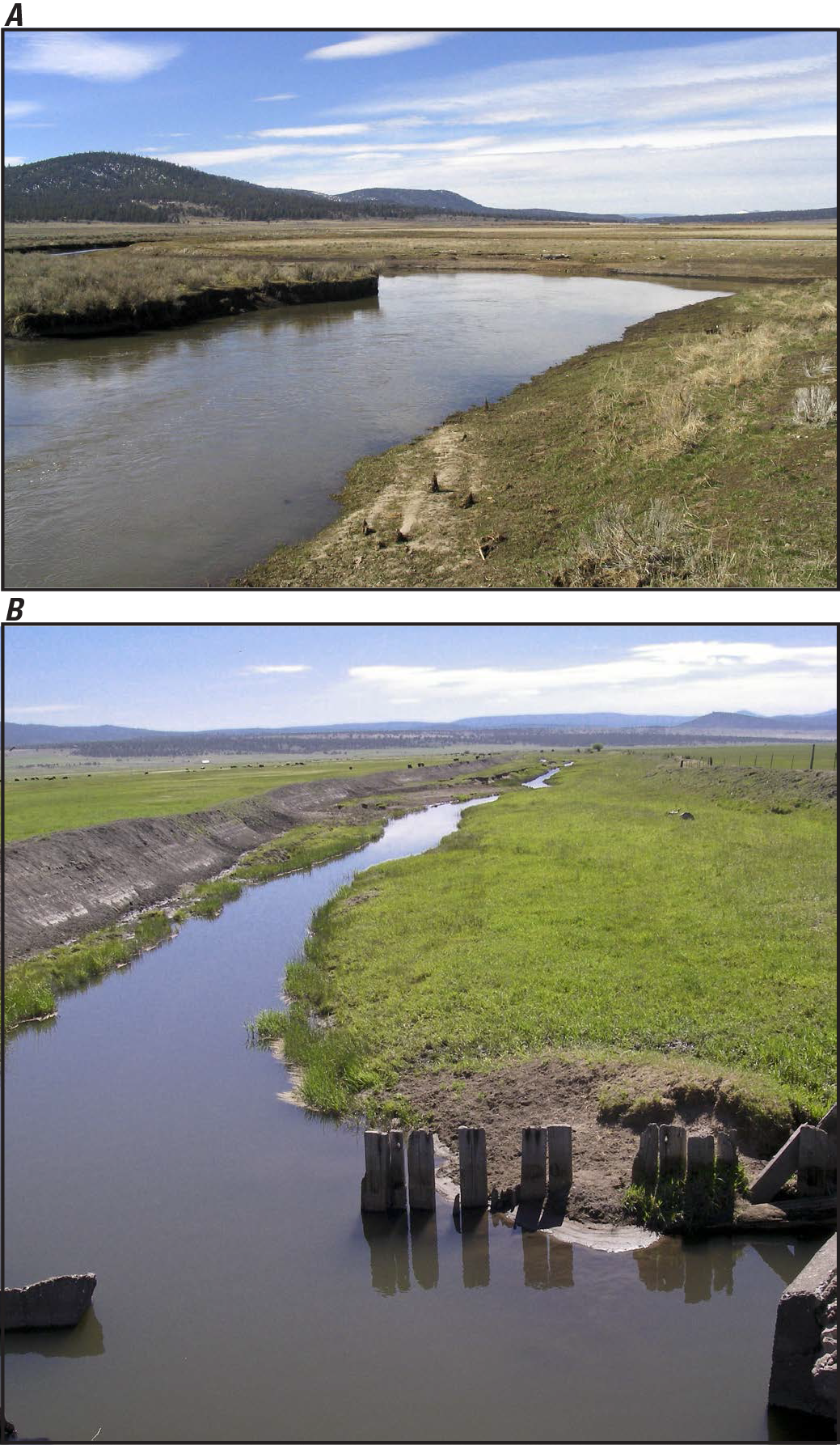 Photographs of the South Fork valley segment